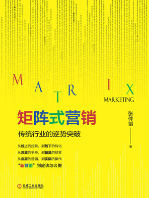 cover image of 矩阵式营销：传统行业的逆势突破